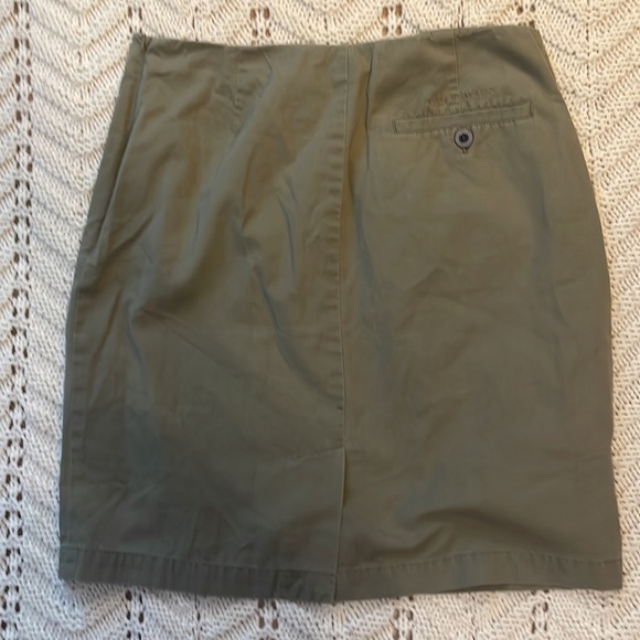 Ralph Lauren skirt short olive green 6 - Picture 6 of 13